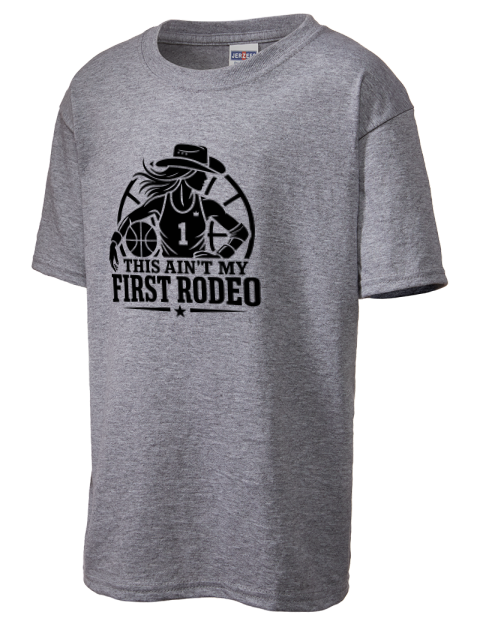 Ain’t My First Rodeo She Got Game Youth T-Shirt | Swagsta