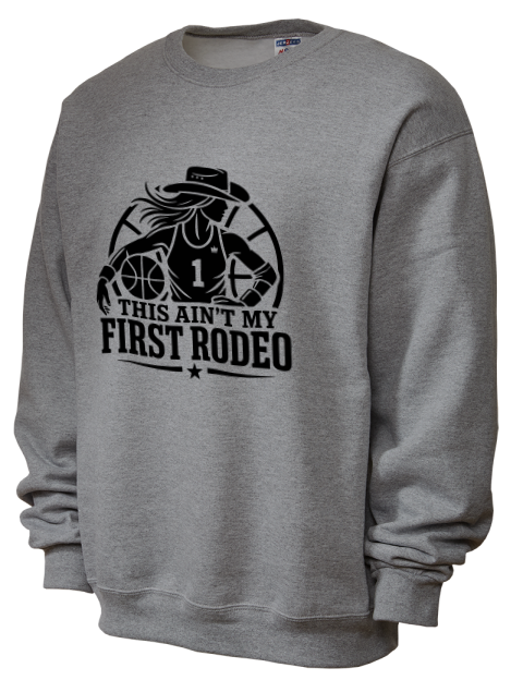 Ain’t My First Rodeo She Got Game Unisex Crewneck Sweatshirt | Swagsta