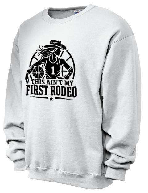 Ain’t My First Rodeo She Got Game Unisex Crewneck Sweatshirt | Swagsta