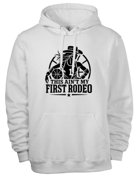 Ain’t My First Rodeo She Got Game Eco Premium Unisex Hooded Sweatshirt | Swagsta