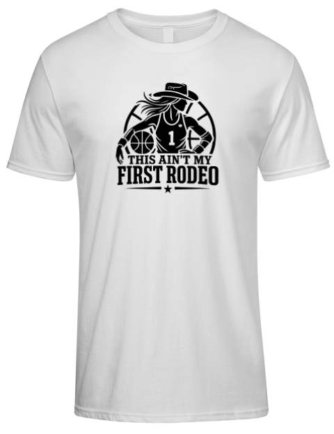 Ain’t My First Rodeo She Got Game Premium Ring-Spun Cotton Unisex T-Shirt | Swagsta