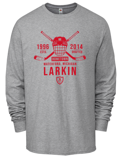 Classic Heritage Dylan Larkin Men's Long-Sleeve T-Shirt | Swagsta