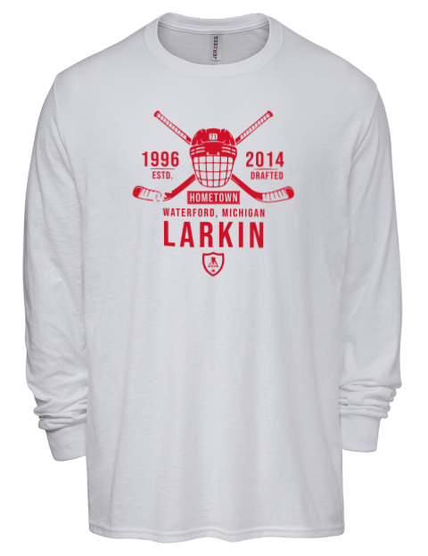 Classic Heritage Dylan Larkin Men's Premium Blend Long Sleeve-T-Shirt | Swagsta