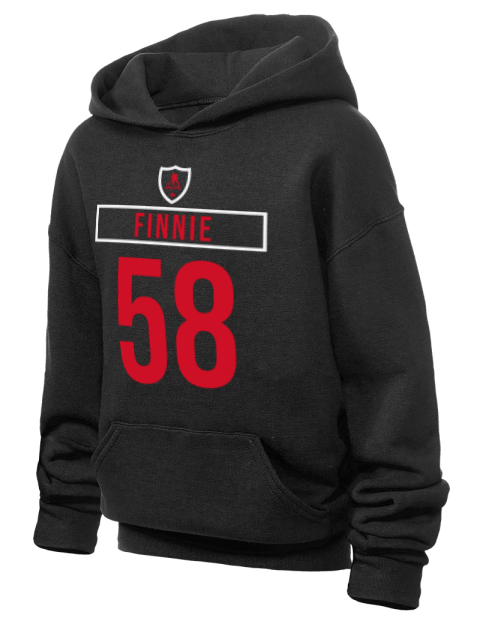 Away Jersey Emmitt Finnie Youth Hooded Sweatshirt | Swagsta