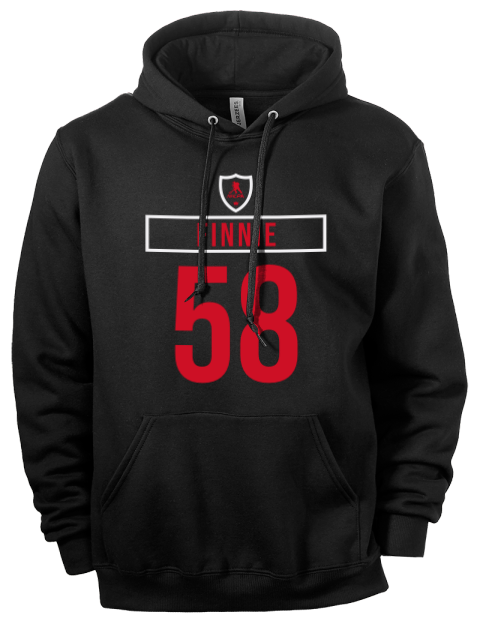 Away Jersey Emmitt Finnie Eco Premium Unisex Hooded Sweatshirt | Swagsta