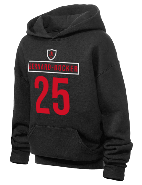 Away Jersey Jacob Docker Youth Hooded Sweatshirt | Swagsta