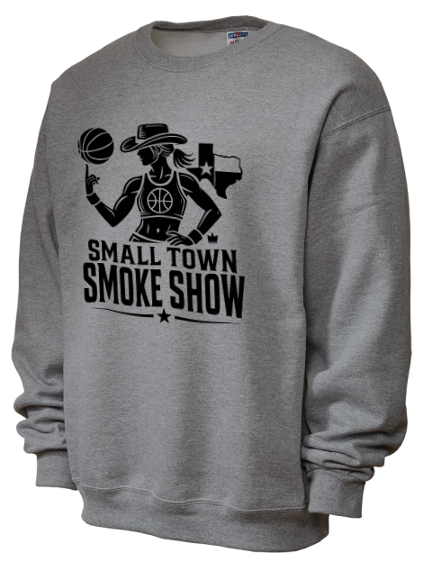 Small Town Smoke Show She Got Game Unisex Crewneck Sweatshirt | Swagsta