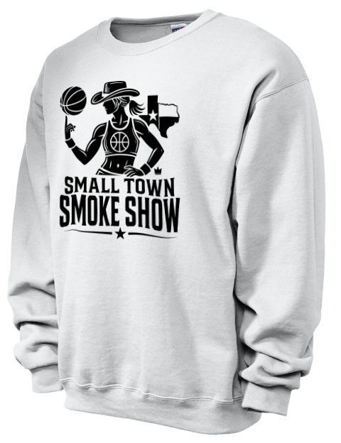 Small Town Smoke Show She Got Game Unisex Crewneck Sweatshirt | Swagsta