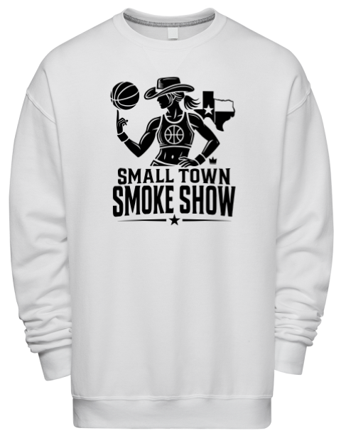 Small Town Smoke Show She Got Game Premium Unisex Crewneck Sweatshirt | Swagsta