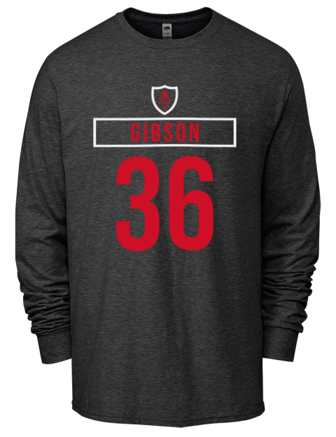 Away Jersey John Gibson Men's Long-Sleeve T-Shirt | Swagsta