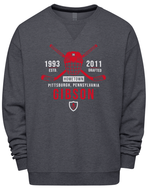 Heritage John Gibson Premium Unisex Crewneck Sweatshirt | Swagsta