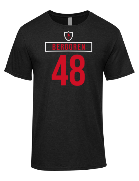 Away Jersey Jonatan Berggren Premium Ring-Spun Cotton Unisex T-Shirt | Swagsta