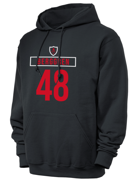 Away Jersey Jonatan Berggren Unisex Hooded Sweatshirt | Swagsta