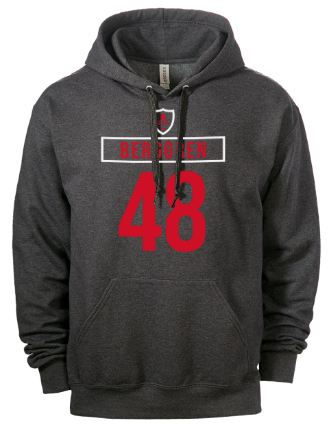 Away Jersey Jonatan Berggren Eco Premium Unisex Hooded Sweatshirt | Swagsta