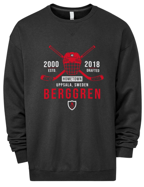 Heritage Jonatan Berggren Premium Unisex Crewneck Sweatshirt | Swagsta