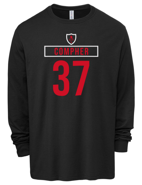 Away Jersey JT Compher Men's Premium Blend Long Sleeve-T-Shirt | Swagsta