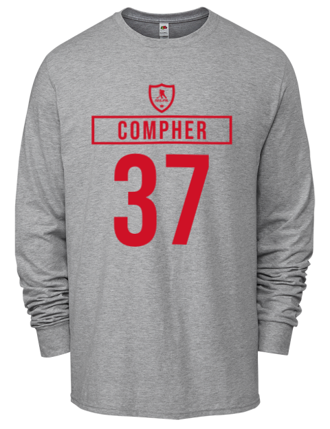 Home Jersey JT Compher Men's Long-Sleeve T-Shirt | Swagsta