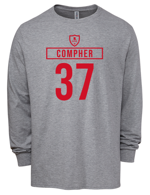 Home Jersey JT Compher Men's Premium Blend Long Sleeve-T-Shirt | Swagsta