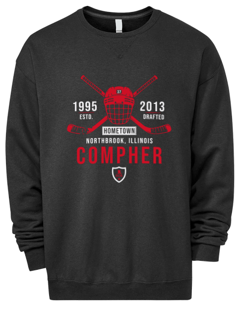 Heritage JT Compher Premium Unisex Crewneck Sweatshirt | Swagsta