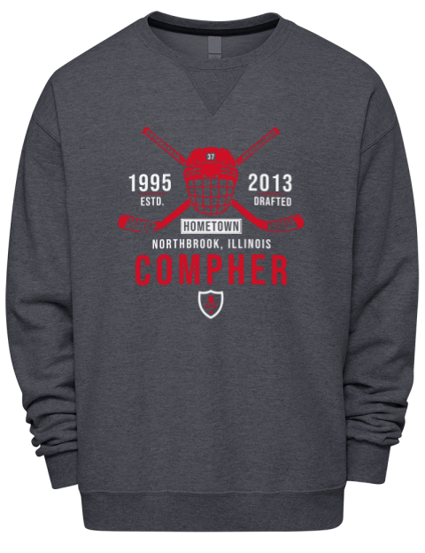 Heritage JT Compher Premium Unisex Crewneck Sweatshirt | Swagsta