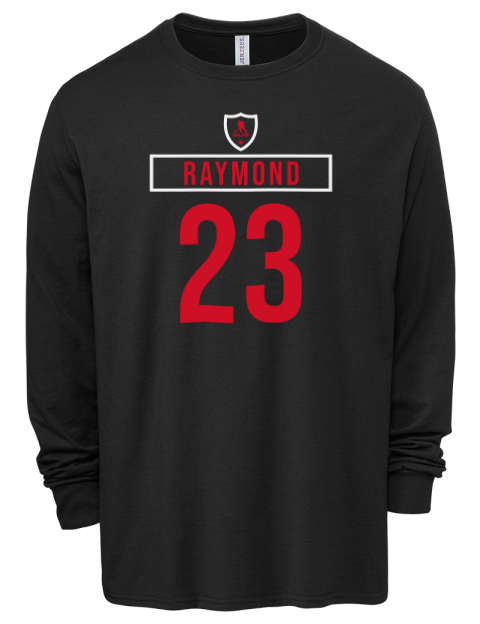 Away Jersey Lucas Raymond Men's Premium Blend Long Sleeve-T-Shirt | Swagsta