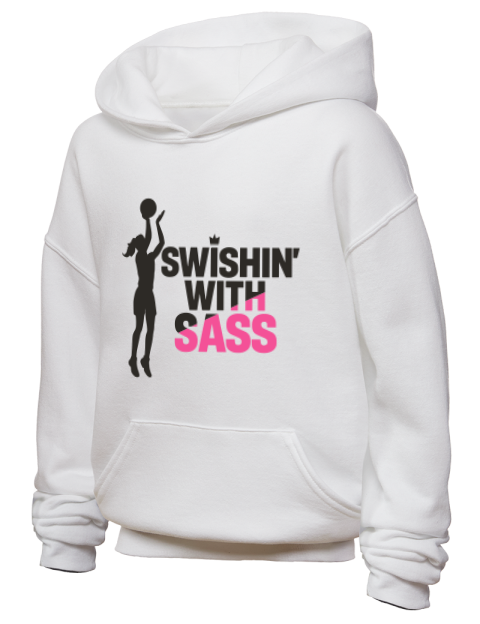 Sass Sister She Got Game Youth Hooded Sweatshirt | Swagsta