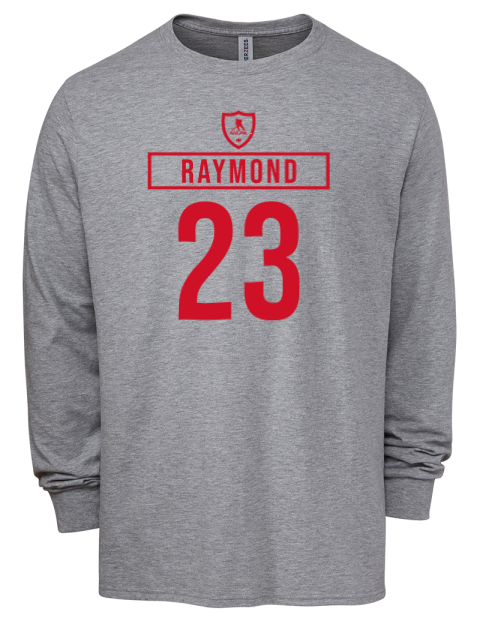 Home Jersey Lucas Raymond Men's Premium Blend Long Sleeve-T-Shirt | Swagsta