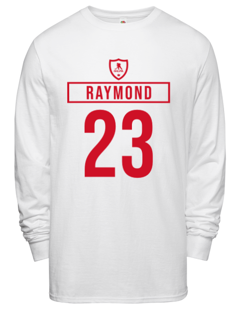 Home Jersey Lucas Raymond Men's Long-Sleeve T-Shirt | Swagsta