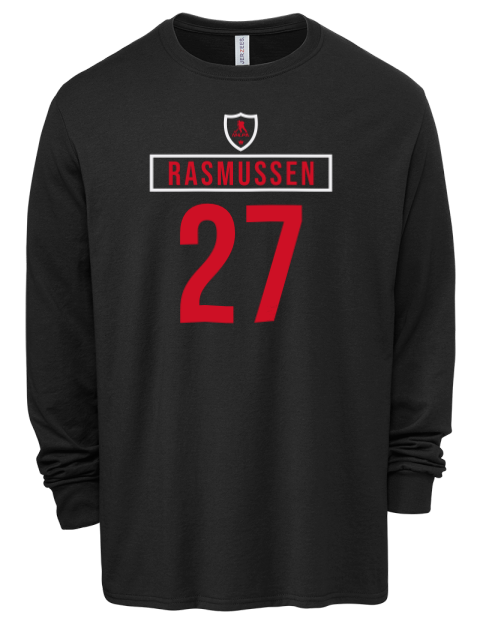 Away Jersey Michael Rasmussen Men's Premium Blend Long Sleeve-T-Shirt | Swagsta