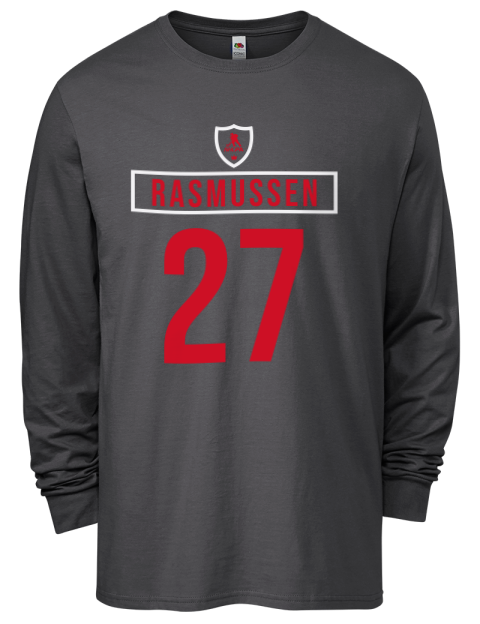 Away Jersey Michael Rasmussen Men's Long-Sleeve T-Shirt | Swagsta