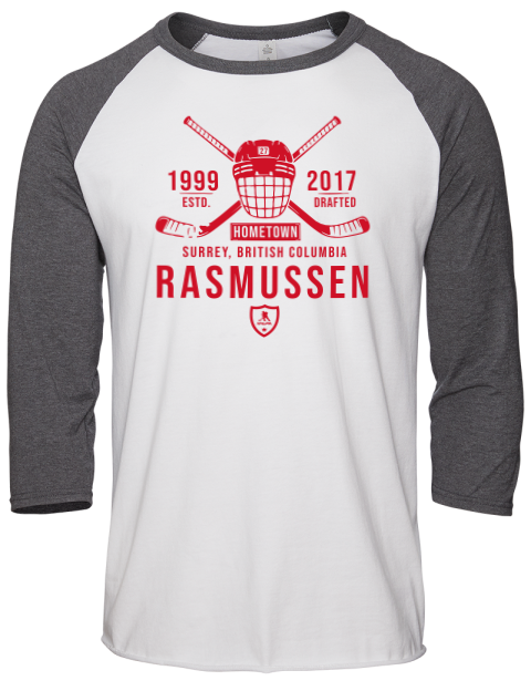 Classic Heritage Michael Rasmussen Unisex Premium Three-Quarter Raglan T-Shirt | Swagsta