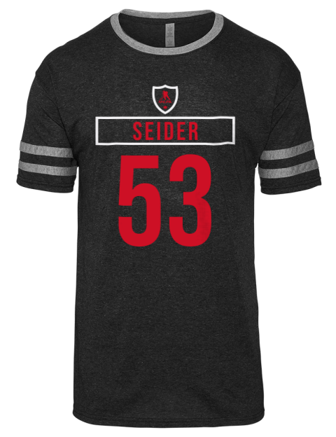 Away Jersey Moritz Seider Men's Tri-Blend T-Shirt | Swagsta