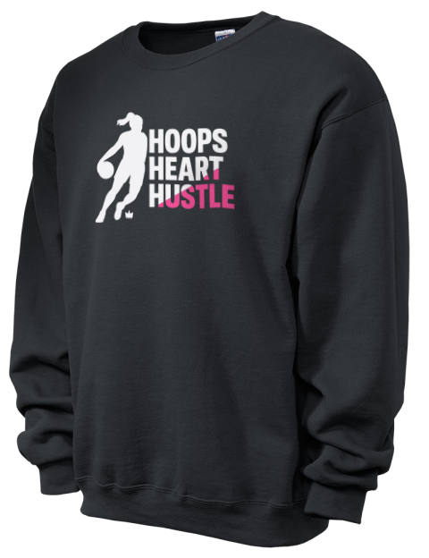 Hoops Heart Hustle She Got Game Unisex Crewneck Sweatshirt | Swagsta