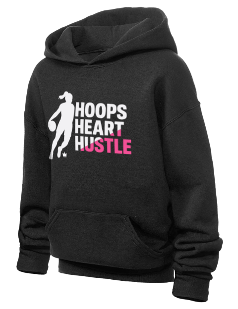 Hoops Heart Hustle She Got Game Youth Hooded Sweatshirt | Swagsta