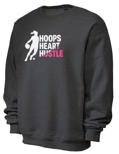 Hoops Heart Hustle She Got Game Unisex Crewneck Sweatshirt | Swagsta