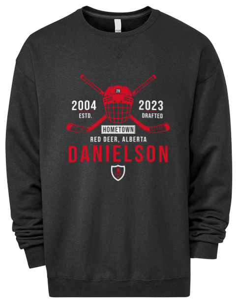 Heritage Nate Danielson Premium Unisex Crewneck Sweatshirt | Swagsta