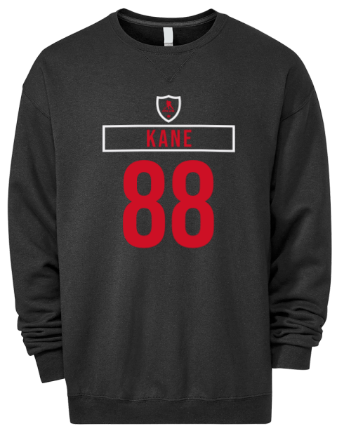 Away Jersey Patrick Kane Premium Unisex Crewneck Sweatshirt | Swagsta