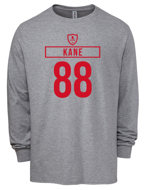 Home Jersey Patrick Kane Men's Premium Blend Long Sleeve-T-Shirt | Swagsta