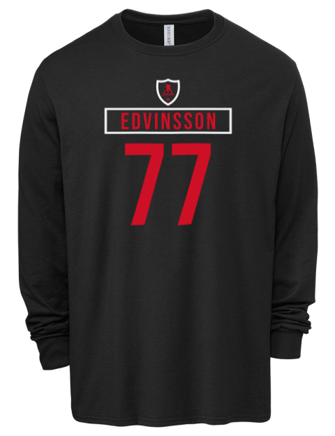 Away Jersey Simon Edvinsson Men's Premium Blend Long Sleeve-T-Shirt | Swagsta