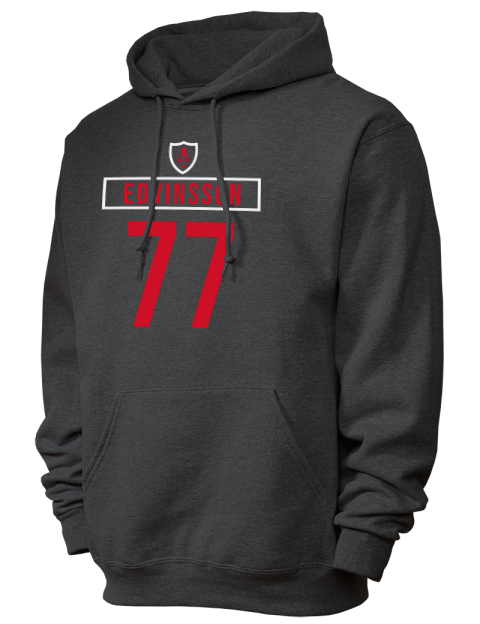 Away Jersey Simon Edvinsson Unisex Hooded Sweatshirt | Swagsta