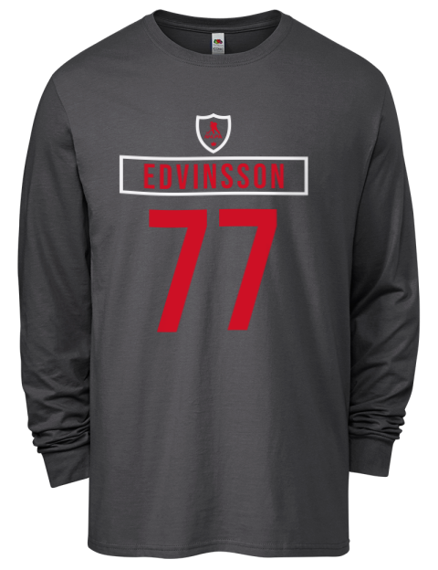 Away Jersey Simon Edvinsson Men's Long-Sleeve T-Shirt | Swagsta