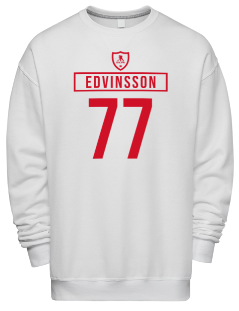 Home Jersey Simon Edvinsson Premium Unisex Crewneck Sweatshirt | Swagsta