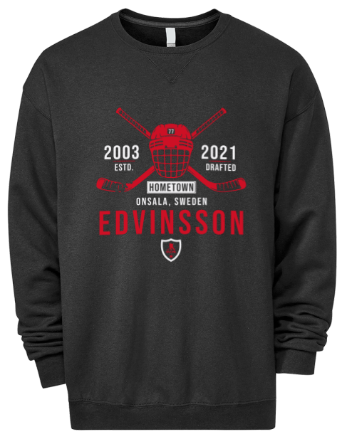Heritage Simon Edvinsson Premium Unisex Crewneck Sweatshirt | Swagsta