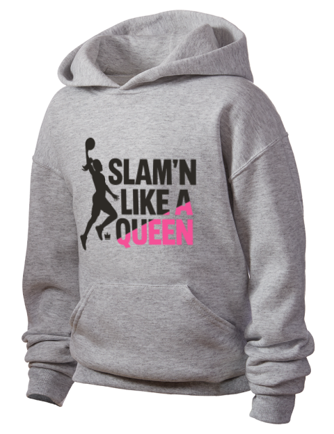 Slam’n She Got Game Youth Hooded Sweatshirt | Swagsta