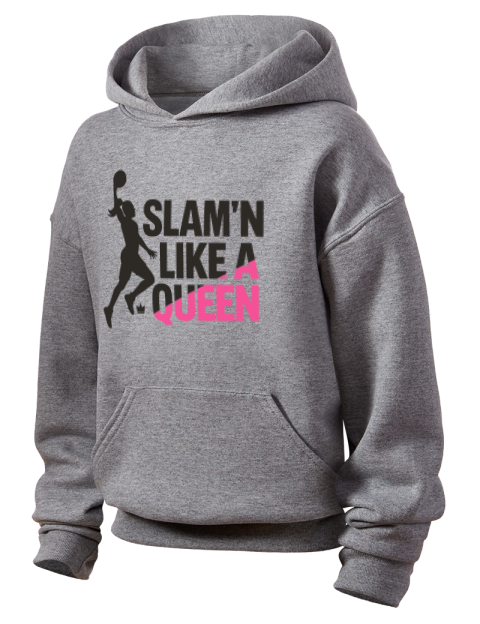 Slam’n She Got Game Youth Hooded Sweatshirt | Swagsta