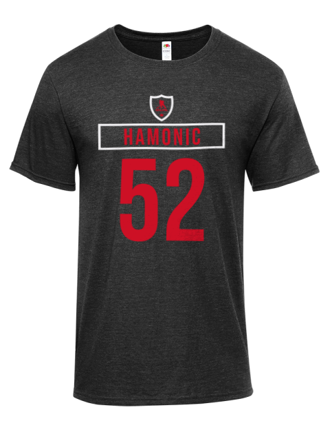 Away Jersey Travis Hamonic Iconic Men's T-Shirt | Swagsta