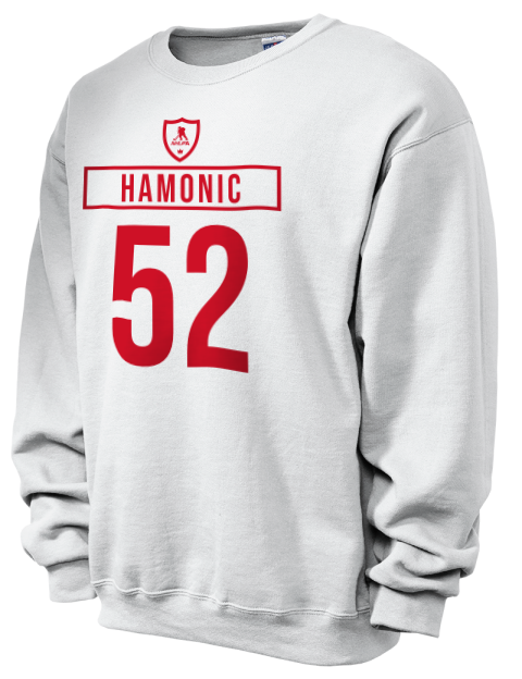 Home Jersey Travis Hamonic Unisex Crewneck Sweatshirt | Swagsta
