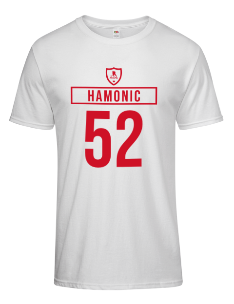 Home Jersey Travis Hamonic Men's Premium T-Shirt | Swagsta
