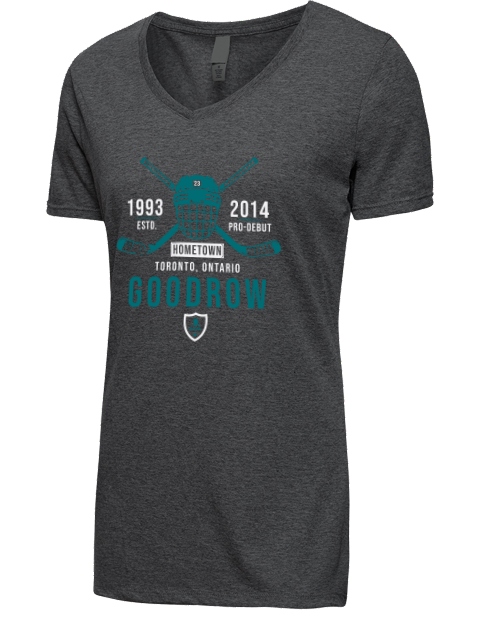 Heritage Barclay Goodrow Premium Ladies V-Neck T-Shirt | Swagsta