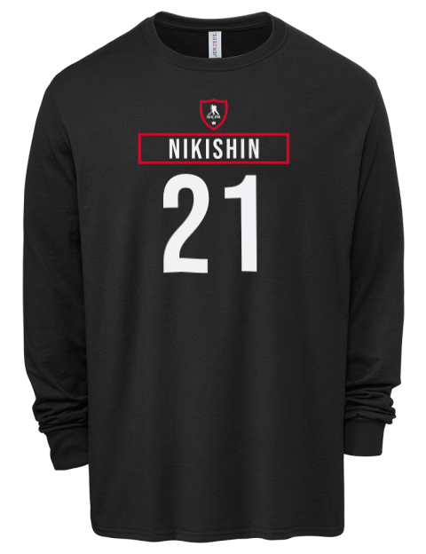 Away Jersey Alexander Nikishin Men's Premium Blend Long Sleeve-T-Shirt | Swagsta